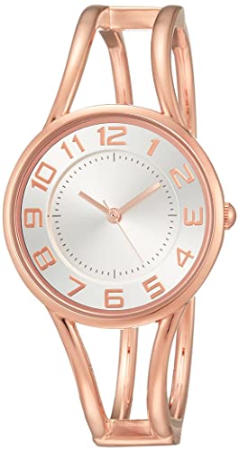 [サン・フレイム] 腕時計 J-アクシス バングルウォッチ ファッションウォッチ BL1168-PG レディース ピンクゴールド